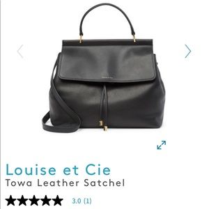 Louise et Cie Towa leather satchel